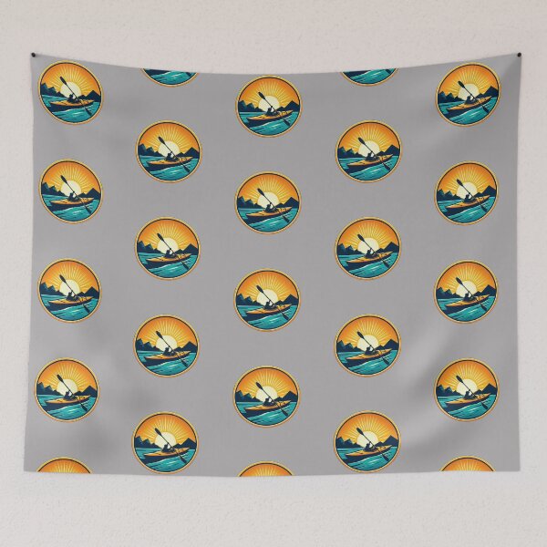 Item preview, Kayaking at sunset designed and sold by VistaMar.