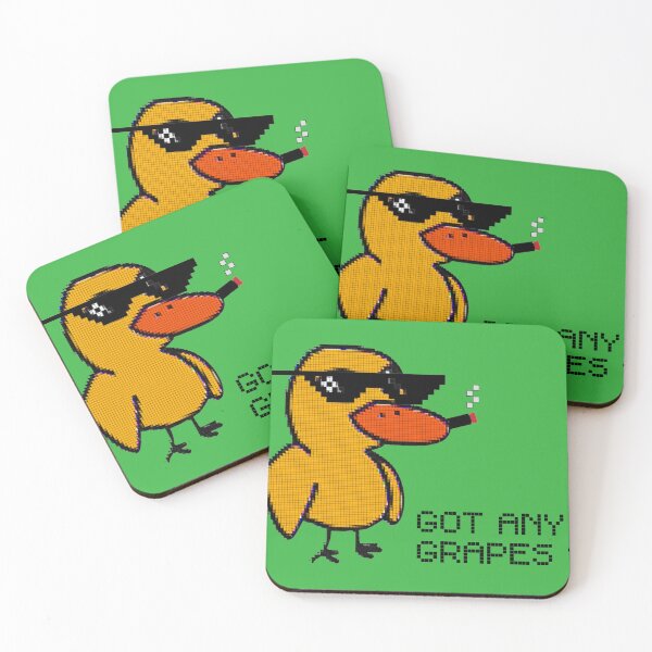 Item preview, Got any grapes duck song Bryant Oden pixel designed and sold by ChataMaroon.