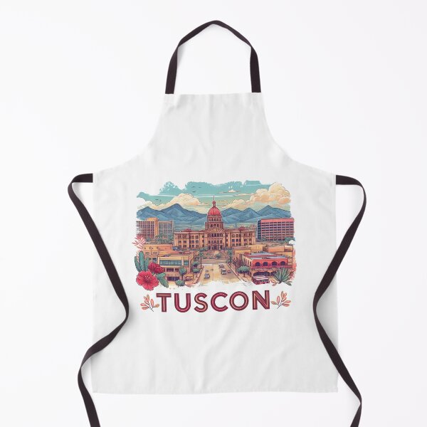 Item preview, Tuscon Arizona, Watercolor Illustration designed and sold by PaintMeWorld.