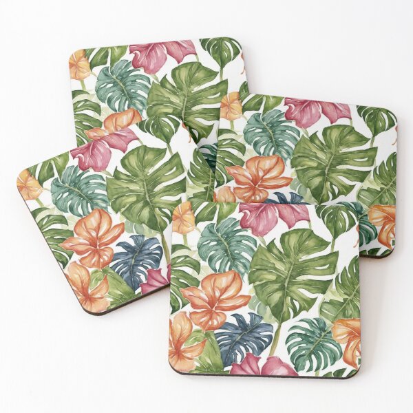 Item preview, Monsterra Vintage Repeat Pattern #3 designed and sold by Kitsuragi Senpai.