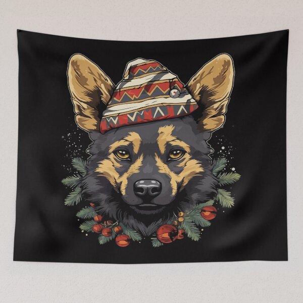 Item preview, Christmas African Wild Dog designed and sold by creativellashop.