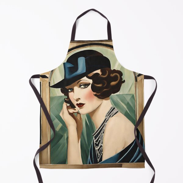 Item preview, Lady Joanne Art Deco Aristocrático retrato de 1920 designed and sold by ArDecoS.