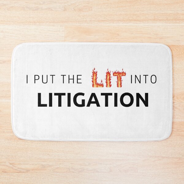 Item preview, Litigation LIT, gift for Lawyers and Law students designed and sold by ImaginePrinting.
