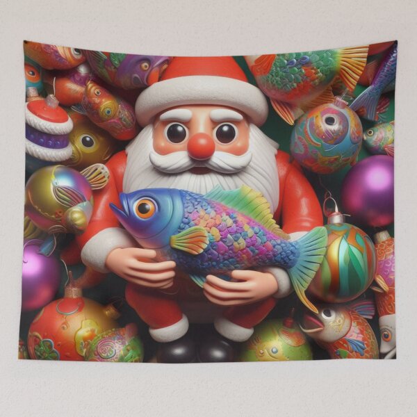 Item preview, Santa Statue Fishy designed and sold by Artifexofficial.