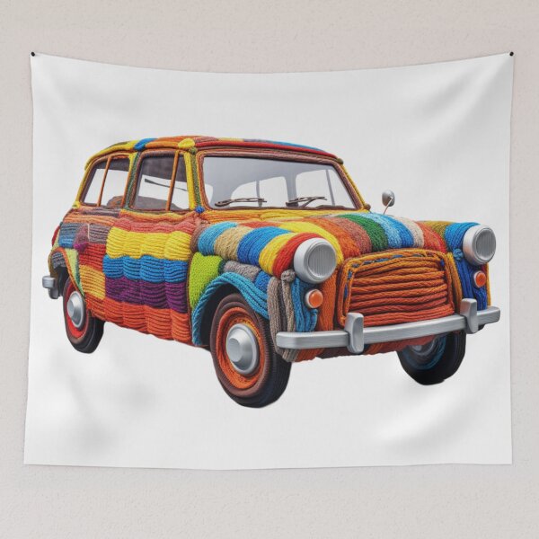 Item preview, Knitted Car designed and sold by whitecat23.