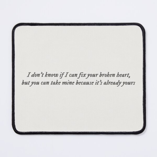 Item preview, Once Upon a Broken Heart quote designed and sold by percqbeths.