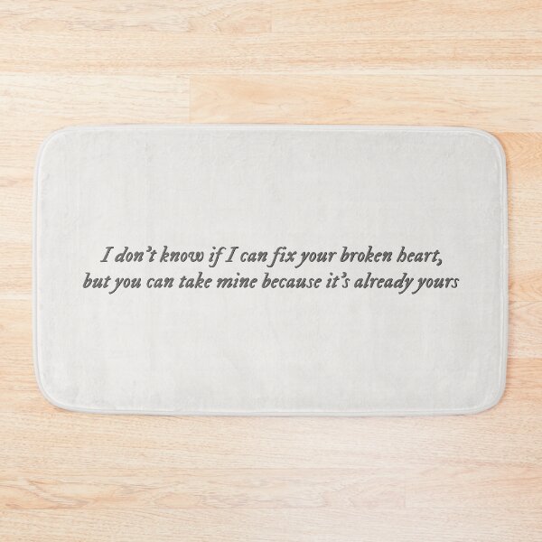 Item preview, Once Upon a Broken Heart quote designed and sold by percqbeths.