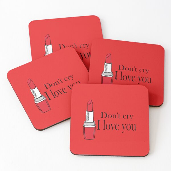 Item preview,  don't cry i love you designed and sold by GraphicPastel.