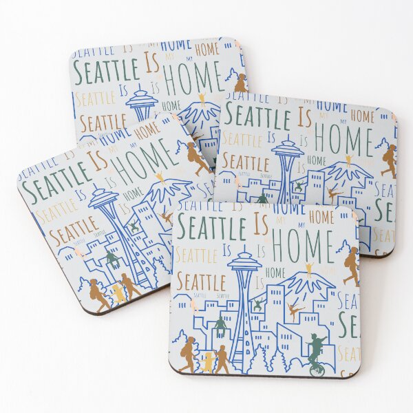 Item preview, Seattle Washington es mi hogar Aventura en el noroeste del Pacífico designed and sold by IntoClearWater.