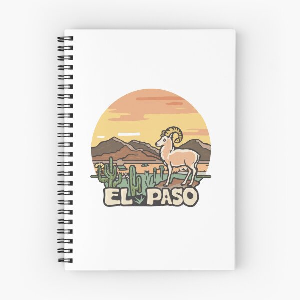 Item preview, El Paso, Texas | A desert bighorn sheep watching the Texas sunset designed and sold by CircinusStore.