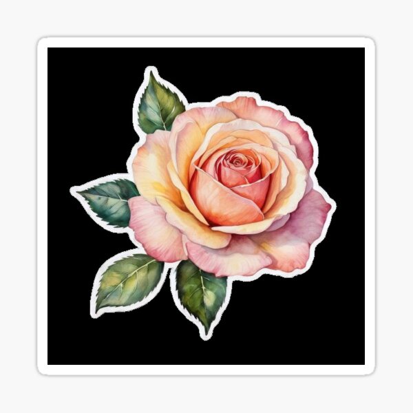 Item preview, Pink and Golden Rose designed and sold by Kitsuragi Senpai.