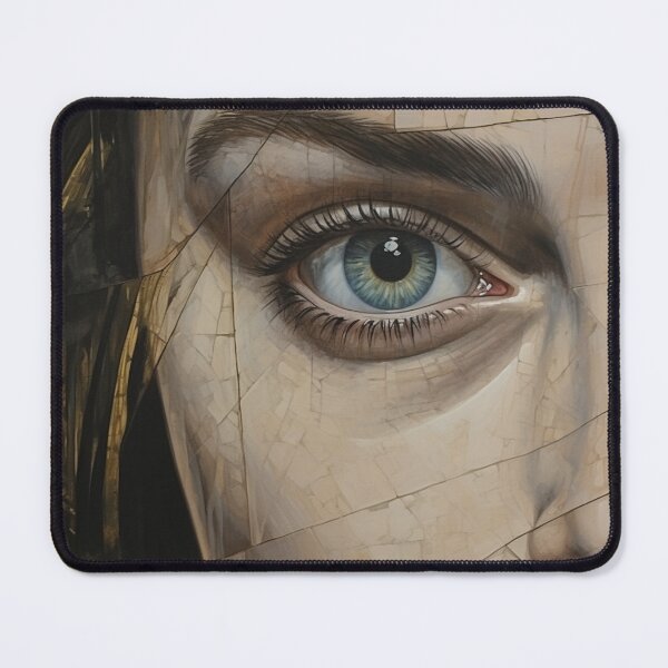 Item preview, Woman's Face Cracked Image designed and sold by whitecat23.