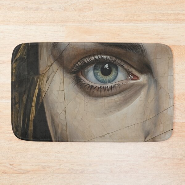 Item preview, Woman's Face Cracked Image designed and sold by whitecat23.