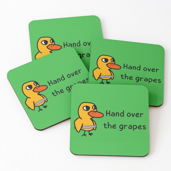 Item preview, Got any grapes hand over duck song Bryant Oden designed and sold by ChataMaroon.