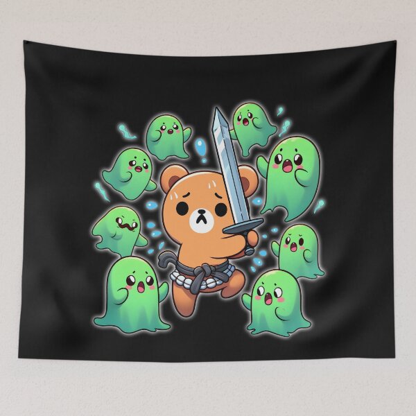 Item preview, With My Endless Fight Cute Kawaii designed and sold by TeddybearClub.