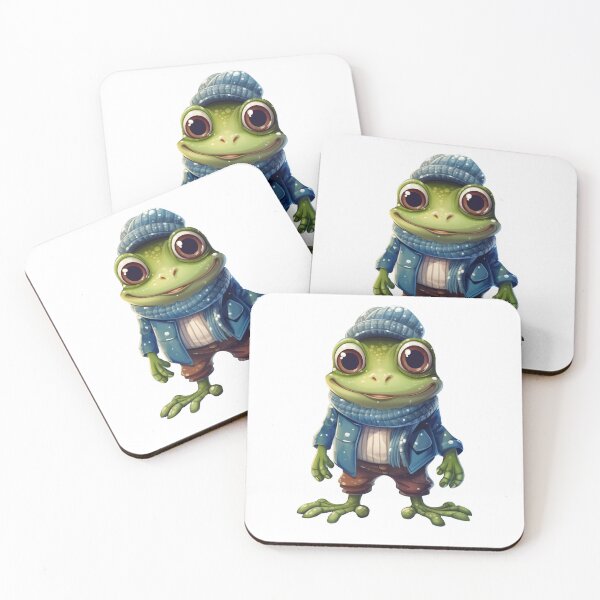 Item preview, winter frog designed and sold by Gadet100.