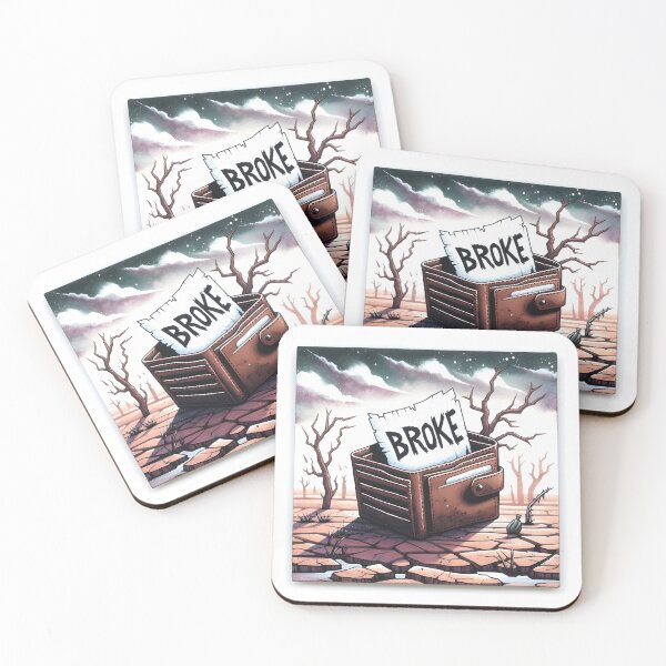 Item preview, No Money, I'm Broke designed and sold by ShePrompts.