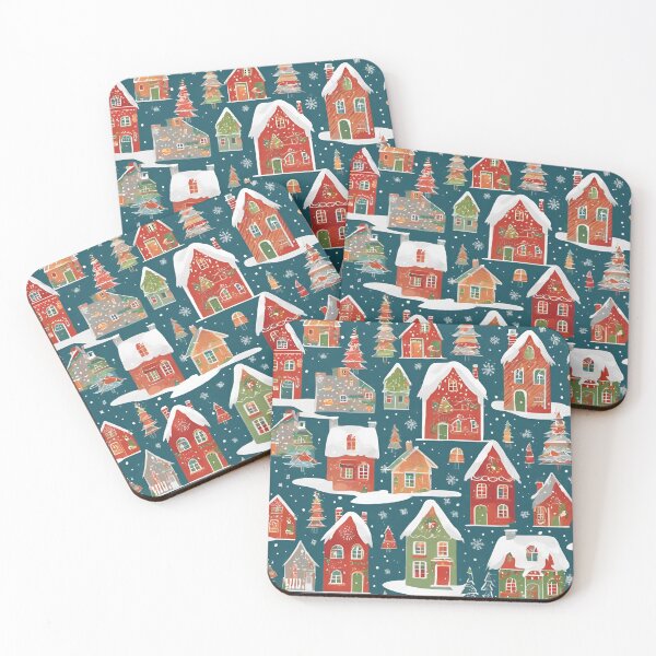 Item preview,   Marvelous Christmas House Pattern designed and sold by DigiDreamyArt.