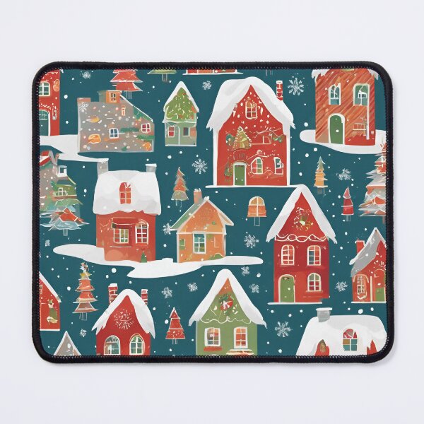 Item preview,   Marvelous Christmas House Pattern designed and sold by DigiDreamyArt.