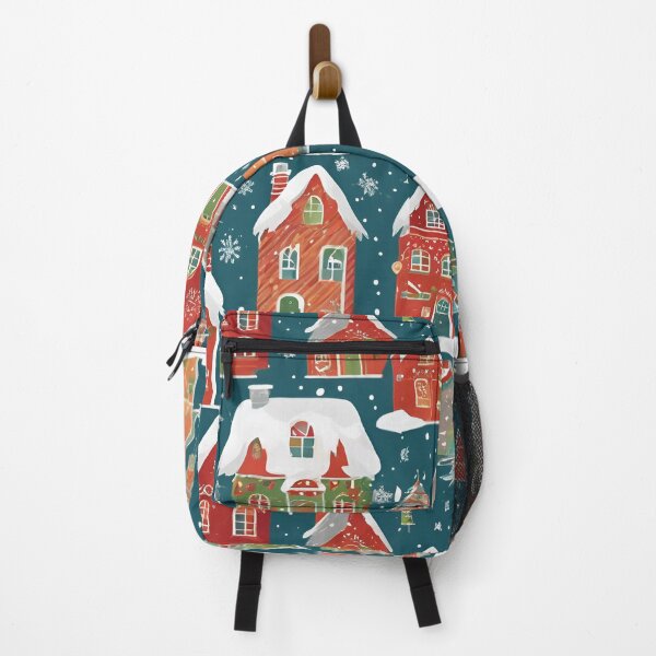 Item preview,   Marvelous Christmas House Pattern designed and sold by DigiDreamyArt.