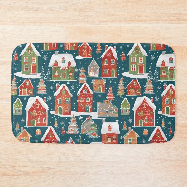 Item preview,   Marvelous Christmas House Pattern designed and sold by DigiDreamyArt.