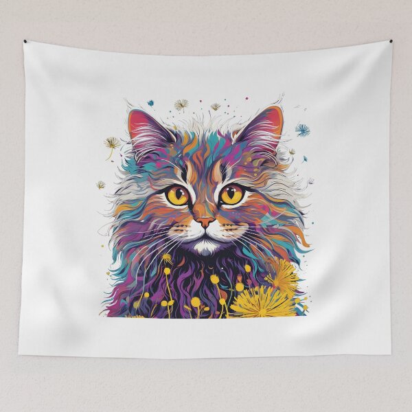 Item preview, Dandelion Cat Lovers Cats Kittens designed and sold by Mayalogo.