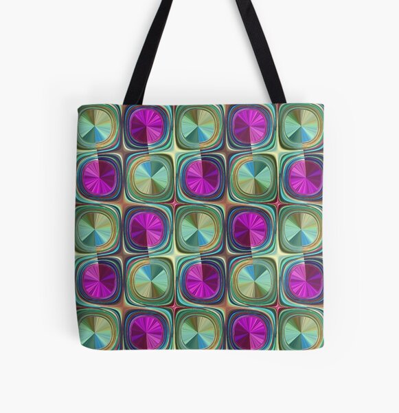 Summer Berries All Over Print Tote Bag