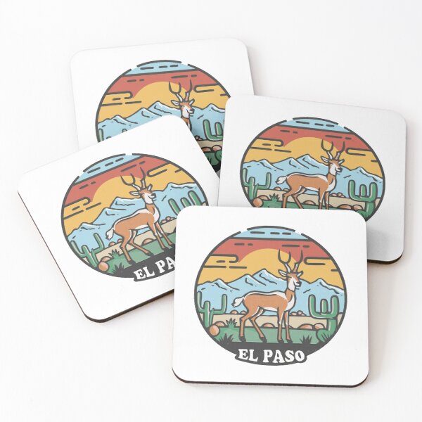 Item preview, El Paso, Texas | A pronghorn watching the Texas sunset designed and sold by CircinusStore.