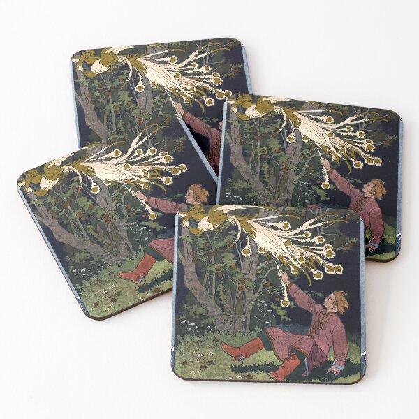 Item preview, The Tale of Prince Ivan, The Firebird and the Grey Wolf - Ivan Bilibin 1899 designed and sold by forgottenbeauty.