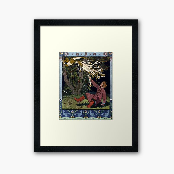Item preview, The Tale of Prince Ivan, The Firebird and the Grey Wolf - Ivan Bilibin 1899 designed and sold by forgottenbeauty.