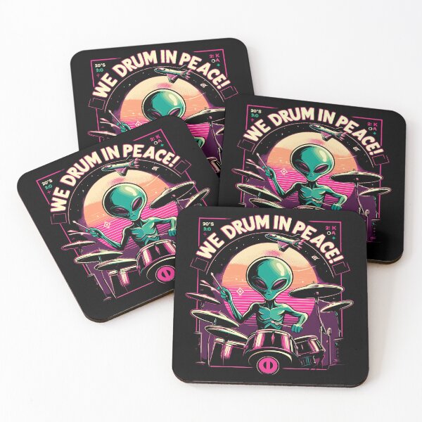 Item preview, We Drum in Peace! designed and sold by RafaelLima7.