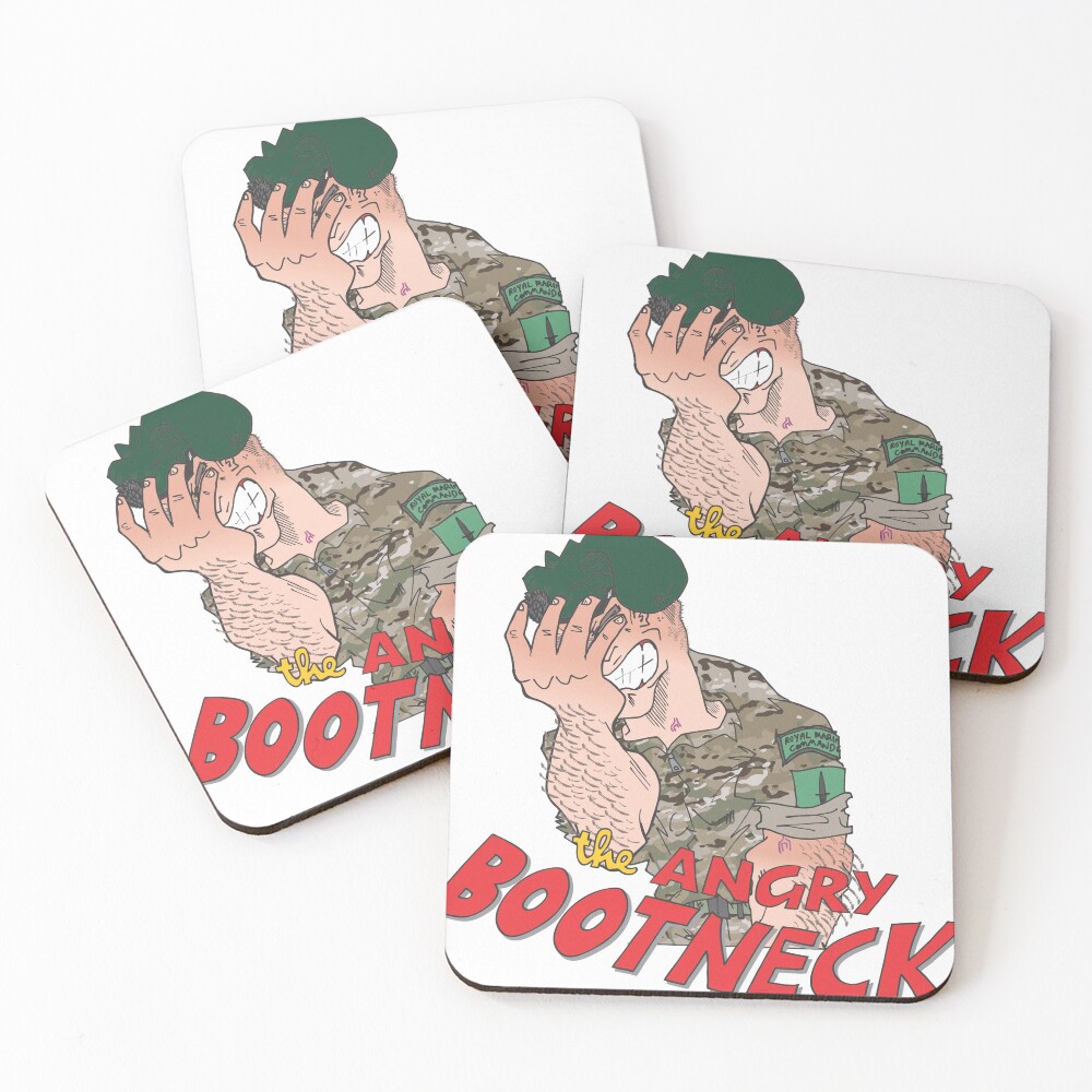 Item preview, Coasters (Set of 4) designed and sold by BootneckBooty.
