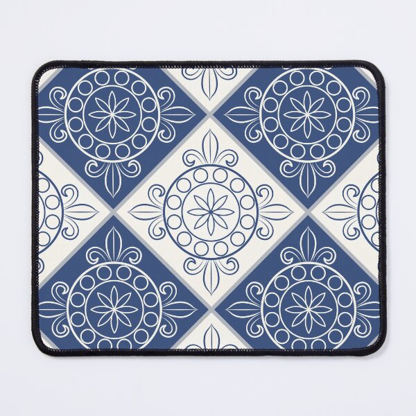 Item preview, Boho Chic Cottage Country Blue and White Floral designed and sold by IamTrending.