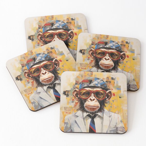 Item preview, Paint Splash Monkey designed and sold by whitecat23.