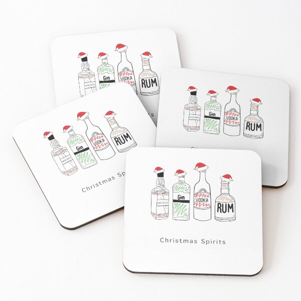 Item preview, Christmas Spirits. Funny image designed and sold by By The Moon.