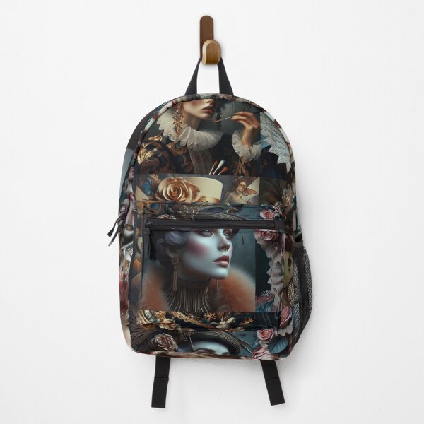 Item preview, Clamor Aristocratic 1920 style Lady Portrait Fashion Artificial intelligence Ai designed and sold by AiPoliviosArt.