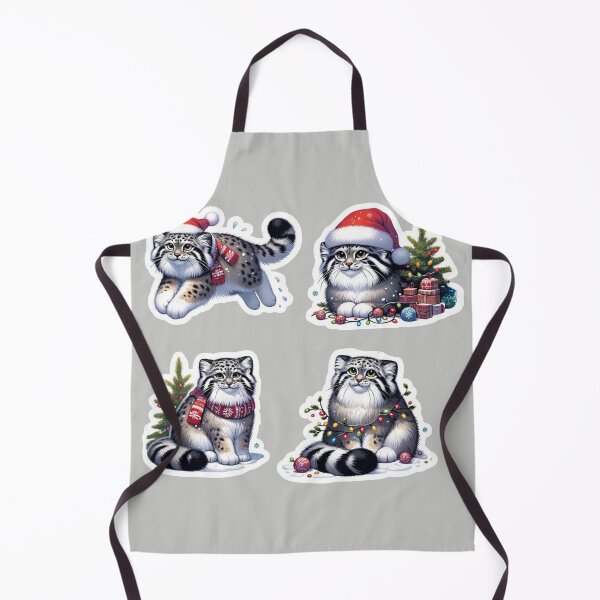 Item preview, Pallas Cat Christmas hat cute Set designed and sold by ChataMaroon.