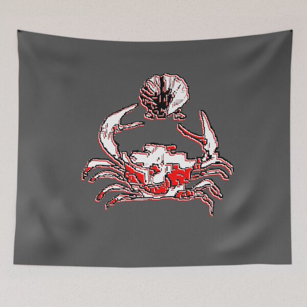Item preview, crab and pearl seafood delight crustacean charm ocean  designed and sold by 4rpixs.