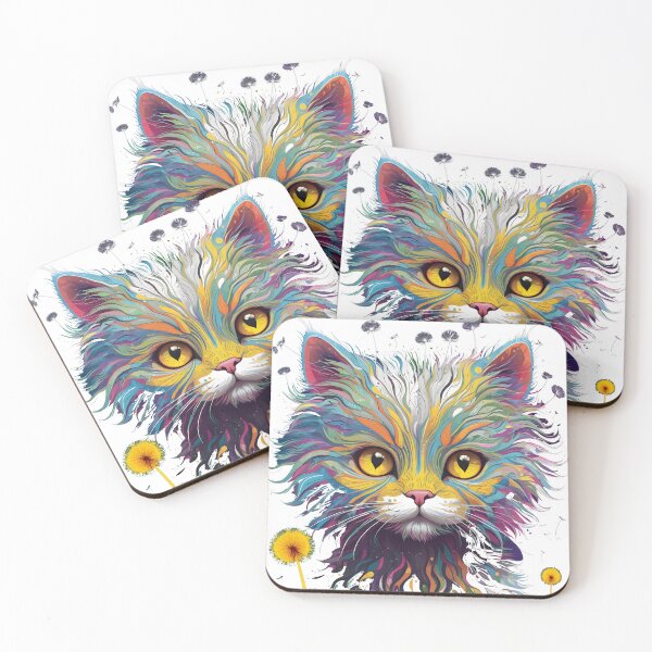 Item preview, Dandelion Cat Lovers Cats Kittens designed and sold by Mayalogo.