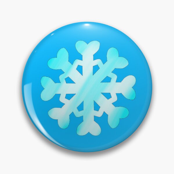 Artikelvorschau, Cyan-Schneeflocke entworfen und verkauft von Gracie Supersuitcasesis.