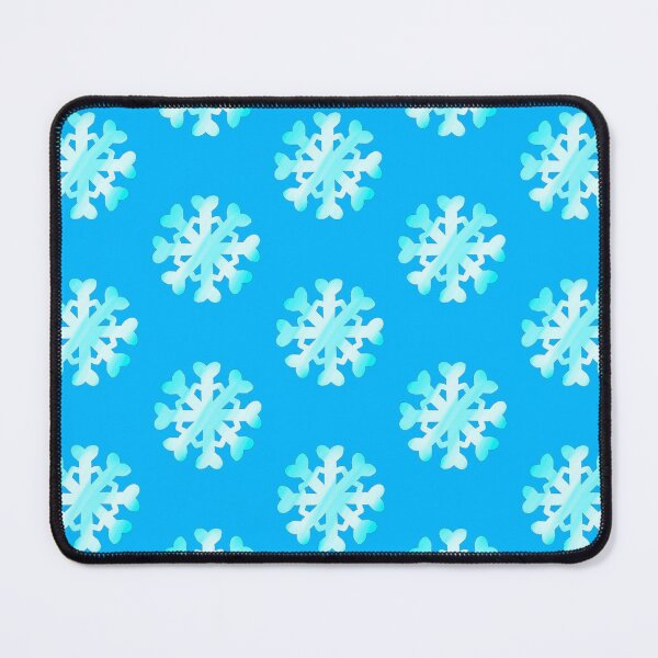 Artikelvorschau, Cyan-Schneeflocke entworfen und verkauft von Gracie Supersuitcasesis.
