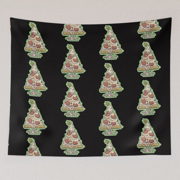 Item preview, xmass pizza christmas designed and sold by Ratatatts.