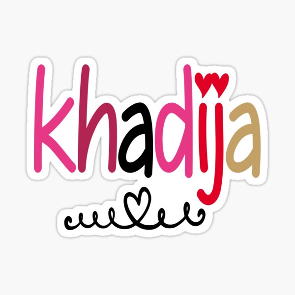 Khadija Logo | Name Logo Generator - Smoothie, Summer, Birthday, Kiddo,  Colors Style