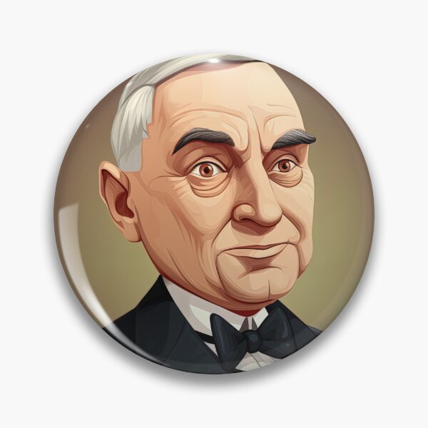 Item preview, Warren G. Harding | cute style designed and sold by ComicsFactory.