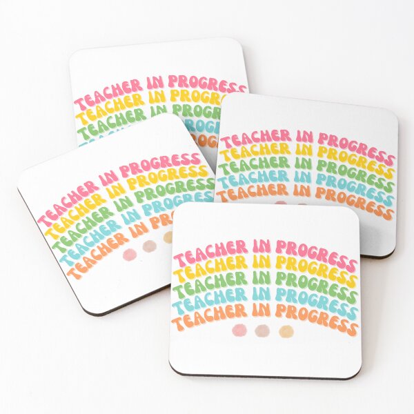 Item preview, Teacher in Progress, best gift for Teacher and Proffesors designed and sold by ImaginePrinting.