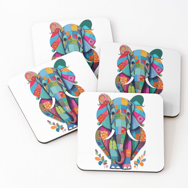 Item preview, Colorful Elephant designed and sold by Sketch-Shack.