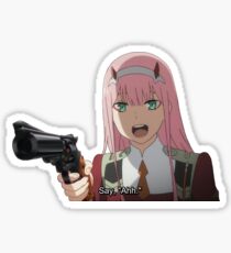 "Say, Ahh" Sticker