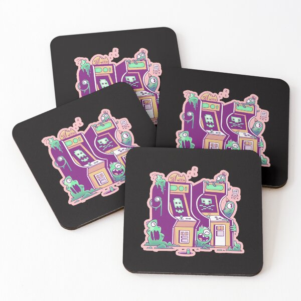 Item preview, arcade monsters designed and sold by Ratatatts.