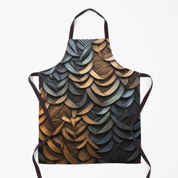 Item preview, Stunning earthtone pattern of a variety of metal textures designed and sold by dcrc.