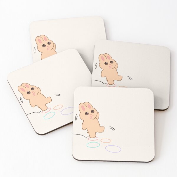 Item preview, Bunny playing hopscotch designed and sold by aemturner20.